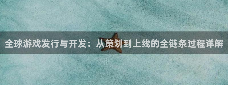 亿万28官网注册方法是什么意思：全球游戏发行与开发：从策划到上线的全链条过程详解